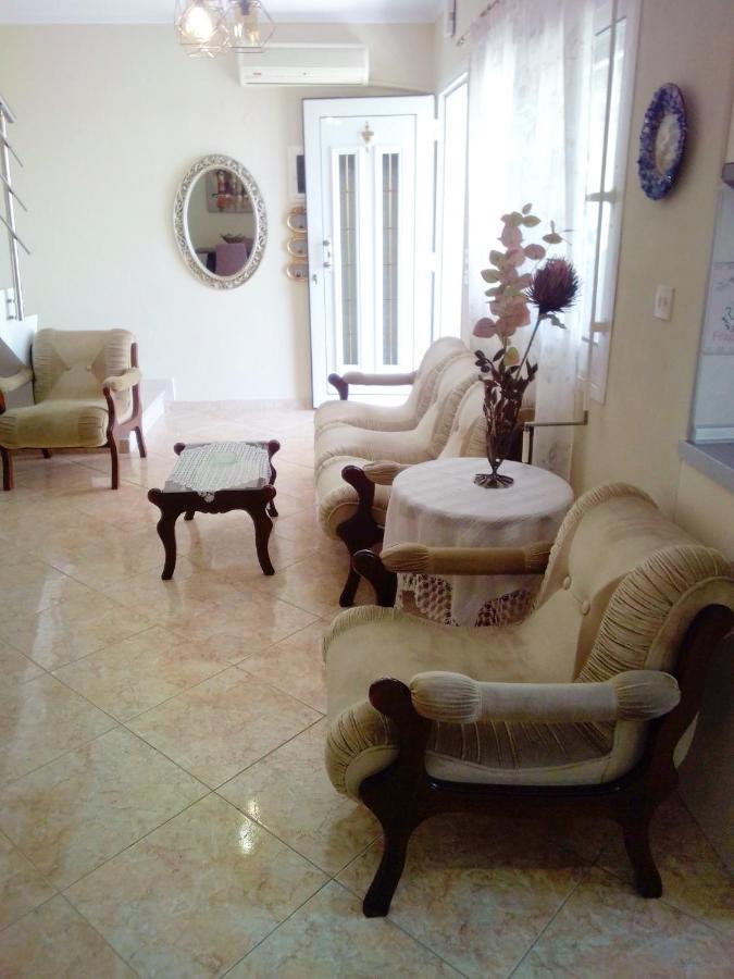 Evis Maisonette With Sea View Flogita Dış mekan fotoğraf