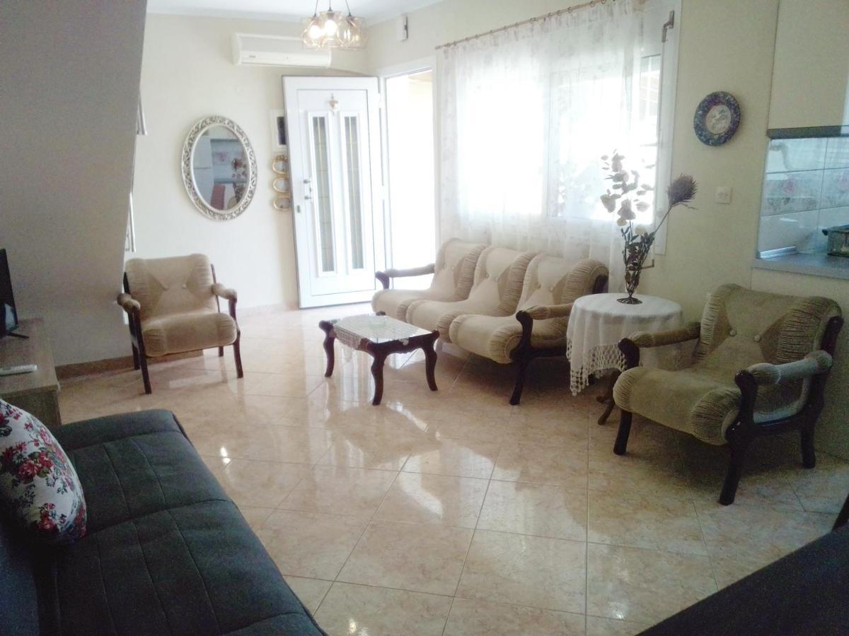 Evis Maisonette With Sea View Flogita Dış mekan fotoğraf